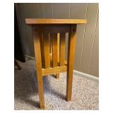 Solid Oak Side Table