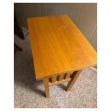 Solid Oak Side Table