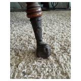 Antique Claw & Ball Foot Piano Stool