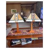 Set of 2 Mission Table Lamps