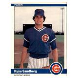 1984 Fleer - Ryne Sandberg #504 2nd Year Card