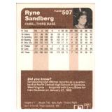 1983 Fleer - Ryne Sandberg #507 Rookie Card MLB Legend and Hall of Fame