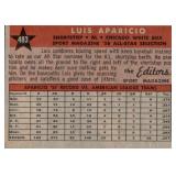 1958 Topps - Sport Magazine '58 All Star Selection Luis Aparicio #483