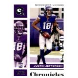 2020 Panini Chronicles - Justin Jefferson Rookie Card Minnesota Vikings