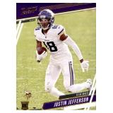 2020 Panini Chronicles Prestige Justin Jefferson Rookie Card Minnesota Vikings