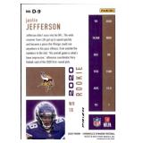 2020 Panini Chronicles Dynagon Justin Jefferson Rookie Card Minnesota Vikings