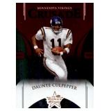 2004 Leaf Rookies and Stars Daunte Culpepper Crusade Serial #'d 245/1250
