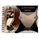 2005 Leaf Certified Materials Daunte Culpepper Serial #'d 230/750