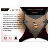 2005 Leaf Certified Materials Daunte Culpepper Serial #'d 230/750