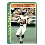 1978 Topps - Highlights Fran Tarkenton #5 Minnesota Vikings Legend