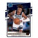 2020 Panini Rated Rookie Jaden McDaniels Minnesota Timberwolves