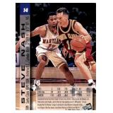 1996 Press Pass - Steve Nash #14 Rookie Card NBA Legend and Hall of Fame