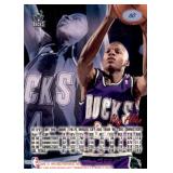 1996-97 Fleer Ultra Ray Allen Rookie Card NBA Legend Milwaukee Bucks