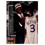 1996-97 Topps Stadium Club - Shining Moments Allen Iverson #SM 15 Rookie Card