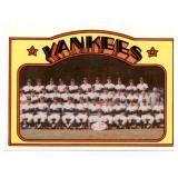 1972 Topps Yankees Team Card #237 in Set