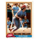 1981 Topps Pete Rose Highlights Card #205