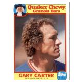 1986 Topps Quaker Chewy Granola Bars - Gary Carter #4
