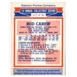 1984 Topps Ralston Purina - Rod Carew #17
