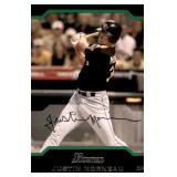 2004 Bowman Justin Morneau Rookie Card BDP137 Minnesota Twins