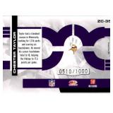 2007 Donruss Elite - Zoning Commission Chester Taylor #ZC-35 Gold /1000