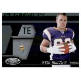 2011 Leaf Certified Kyle Rudolph Rookie Card #'d /999