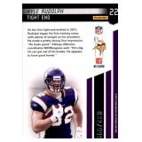 2011 Leaf Certified Kyle Rudolph Rookie Card #'d /999