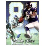1999 Flair Showcase - Randy Moss #78 2nd Year Card Minnesota Vikings