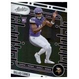 2024 Panini Absolute - Rookies Dallas Turner #117 Rookie Card