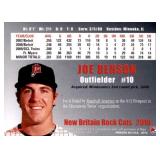 Joe Benson Minor League On-Card Autograph Minnesota Twins