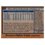 1978 Topps - Robin Yount #173 Milwaukee Brewers Legend MLB Hall of Fame