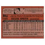 1982 Topps Traded - Ozzie Smith #109T Early Career Card 1st as Cardinal