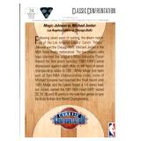 1991 Upper Deck Magic Johnson Vs. Michael Jordan Card