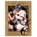 1997 Donruss - Elite Series John Elway #13 Gold Serial #'d /2000 Insert Card