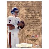 1997 Donruss - Elite Series John Elway #13 Gold Serial #'d /2000 Insert Card