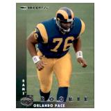 1997 Donruss Orlando Pace #202 Rookie NFL Legend Hall of Fame