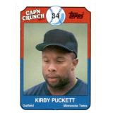 1989 Topps Cap'n Crunch - Kirby Puckett #20