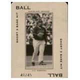 2005 Donruss Polo Grounds C.C. Sabathia 80 Ball Grounder Serial #'d /45