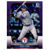 2023 Bowman Chrome Josh Jung Rookie Card Colored Parallel Serial #'d /250