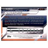 2017 1st Bowman Pete Alonso Rookie Card New York Mets