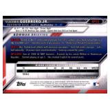 2016 1st Bowman Vladimir Guerrero Jr. Rookie Card (MLB LEGEND IN THE MAKING)