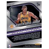 2024-25 Panini Prizm Black - Legends Kareem Abdul-Jabbar, Kareem Abdul-Jabbar #270 White Prizm /175