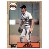 1987 Topps - Will Clark #420 (RC) Rookie Card