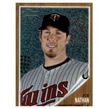 2011 Topps Joe Nathan Retro 1962 Topps Style Serial #'d /1962