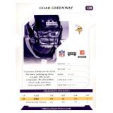 2006 Playoff NFL Playoffs - Rookie Chad Greenway #138 (RC) Rookie Card
