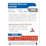 2004 Topps Bazooka - Yadier Molina #275 Batting (RC) Rookie Card