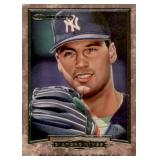 1997 Donruss Diamond Kings Derek Jeter Insert Card Serial #'d 2114/10000
