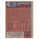 1985 Topps - Joe Montana #157 Early Career Card