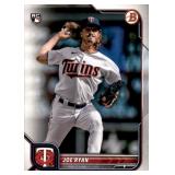 2022 Bowman Joe Ryan Rookie Card