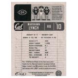 2007 SAGE Hit - Marshawn Lynch #24 (RC) Rookie Card
