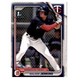 2024 1st Bowman Walker Jenkins Minnesota Twins Prospect Rookie Card